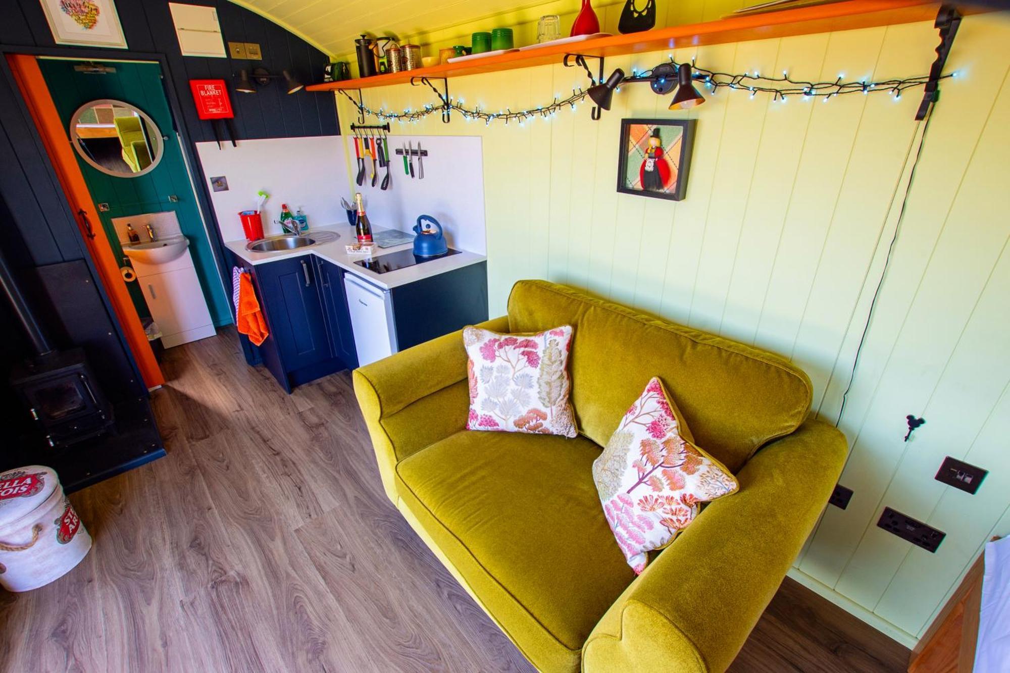 The Gambo Shepherd'S Hut Kidwelly Bagian luar foto